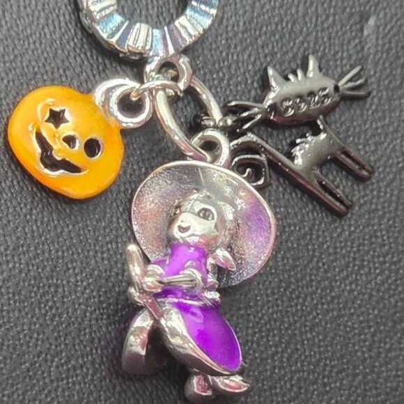 ๐ Glowing Halloween Charm in 925 Silver (NWOT) - Picture 2 of 5
